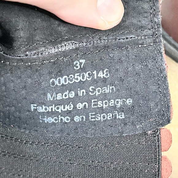 Free People Women's Cherry Chocolate Side Zip James Chelsea Ankle Boots Size 37 - Picture 10 of 10